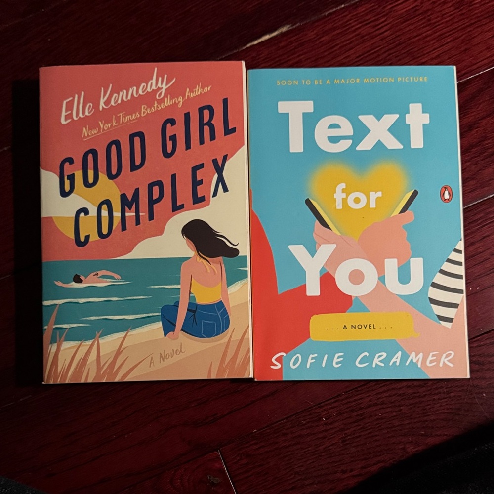 Good Girl Complex and Text for You Novels | Booktok, 2 books